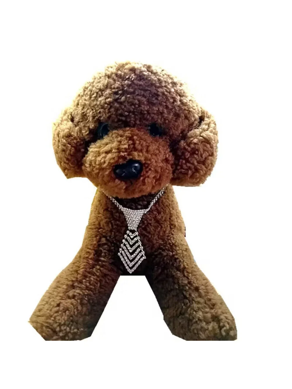 PET RHINESTONE TIE NECKLACE CRYSTAL DOG CAT COLLAR